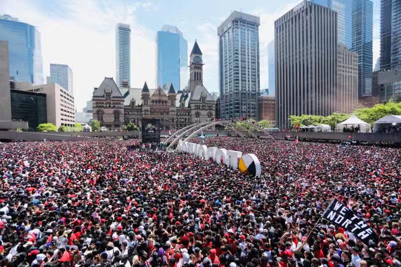 Toronto Raptors victory parade on We The North Day 2019 48086025892