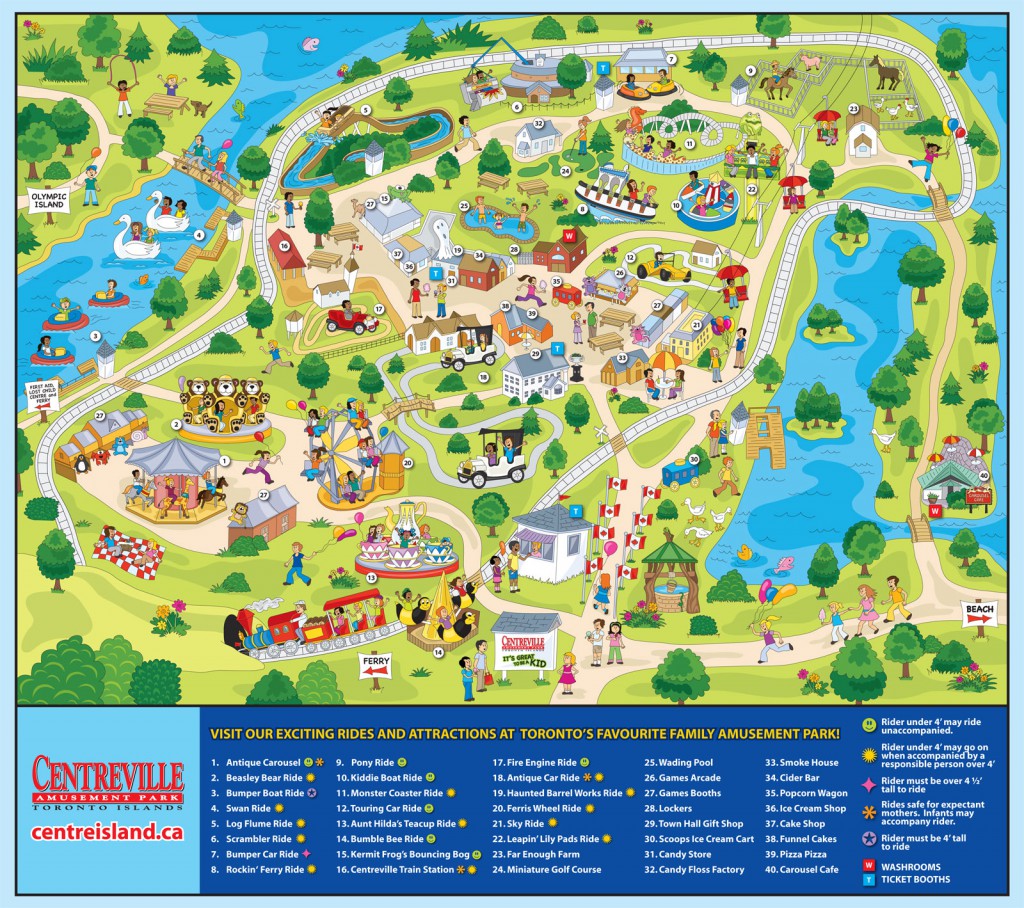 Centreville Amusement Park map1 1024x908