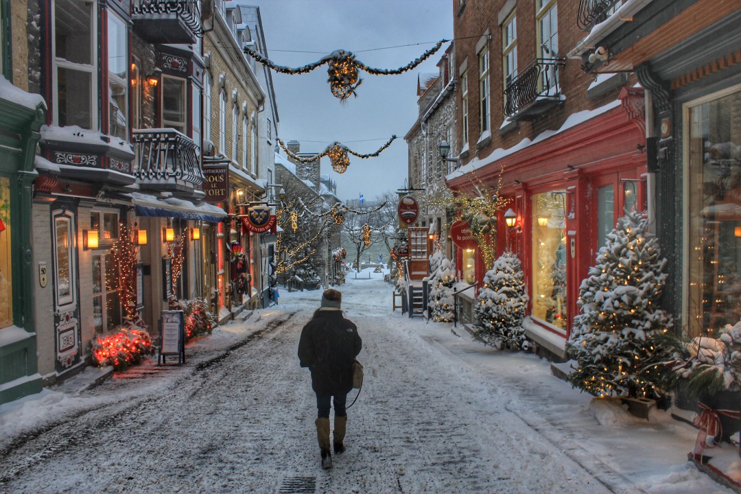 Quebec in christmas 1